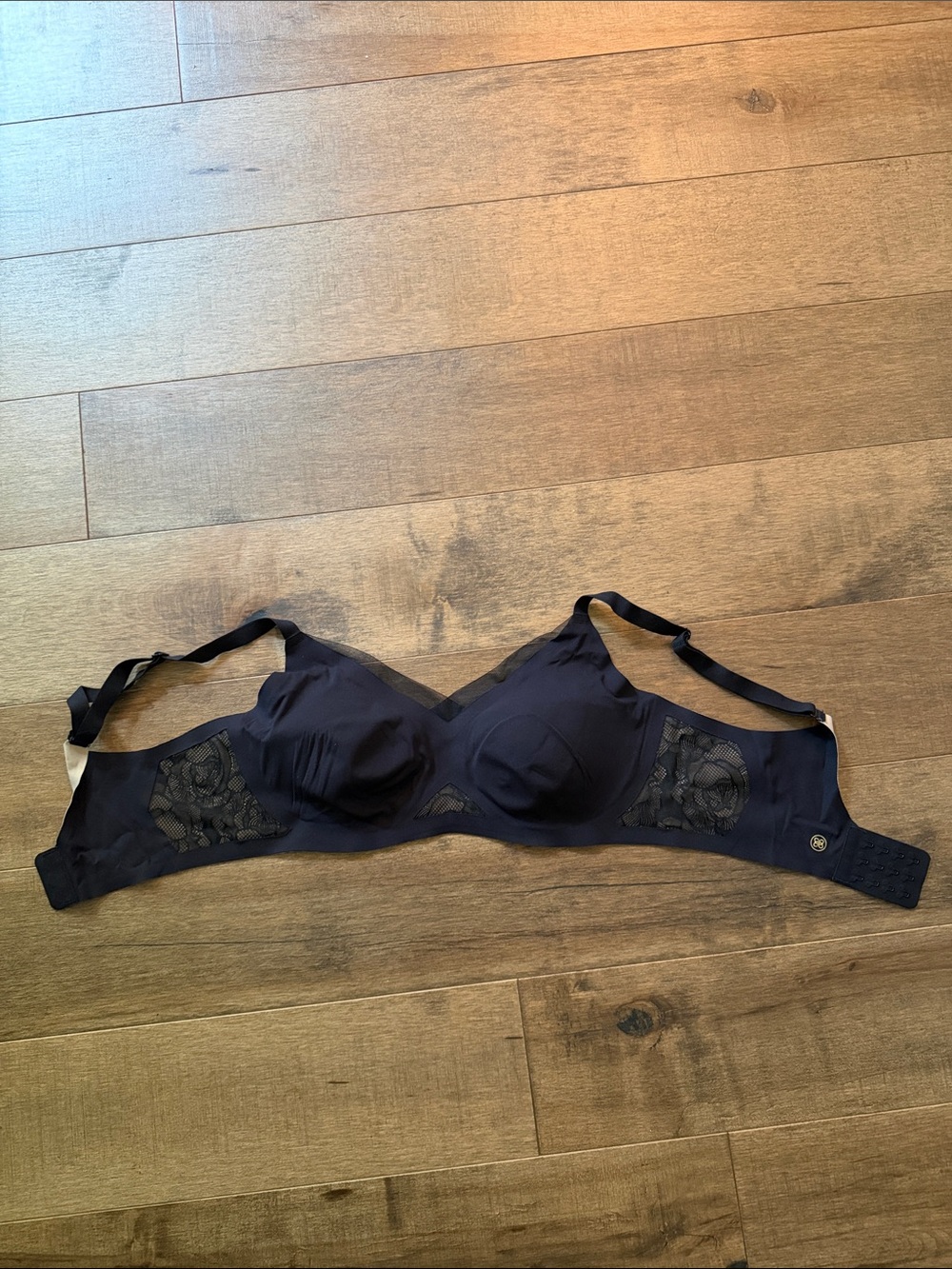 🎉Honeylove Black Lace no Underwire Full-Coverage Bra